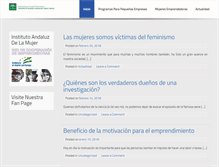 Tablet Screenshot of emprendedorasenred.es